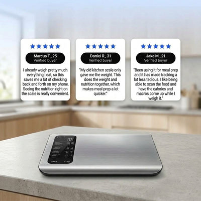 ProWeigh Smart Digital Kitchen Scale